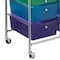 Multicolor 12 Drawer Rolling Cart by Simply Tidy&#x2122;
